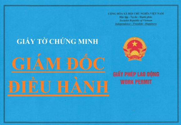 3 loại giấy tờ chứng minh Giám đốc điều hành
