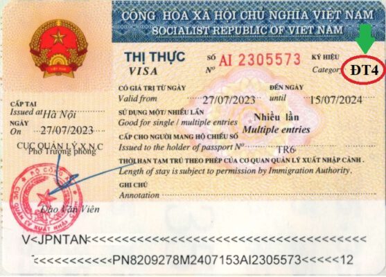 Giấy tờ làm Visa đầu tư ĐT4