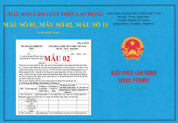 Mẫu đơn làm giấy phép lao động mới nhất