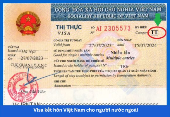 Visa kết hôn Việt Nam cho người nước ngoài